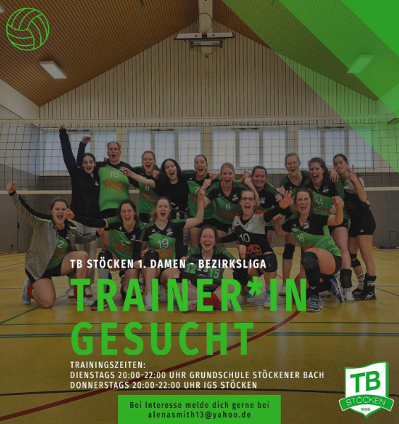 TB Stöcken - 1.Damen - Volleyball - Trainersuche